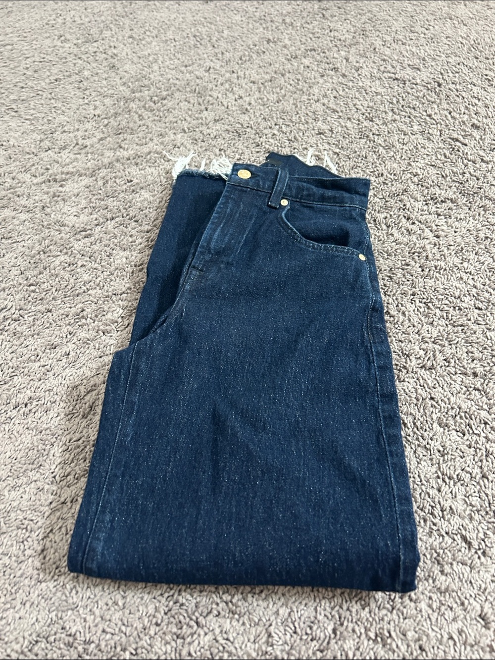 Women’s Dark Blue Denim - BARREL leg
